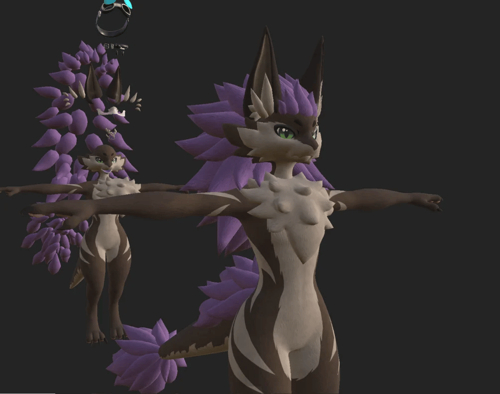 Novabeast Fur Detail map! (Normal map)