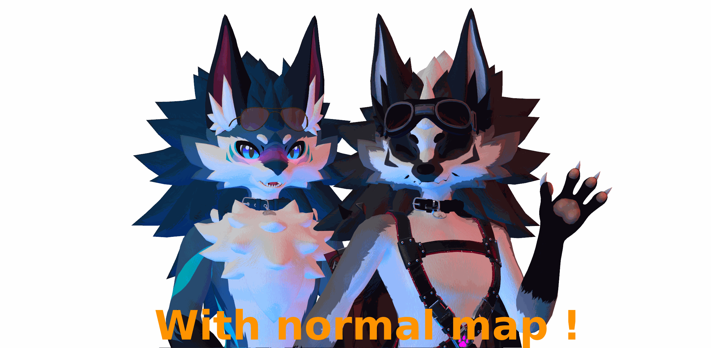 Novabeast Fur Detail map! (Normal map)