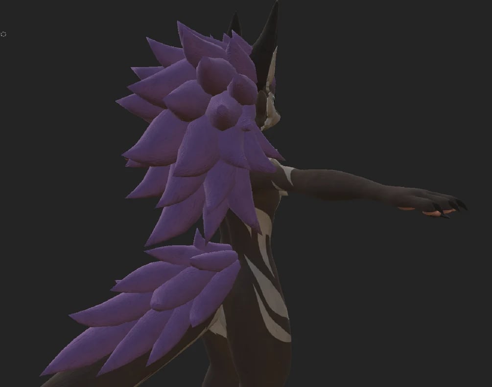 Novabeast Fur Detail map! (Normal map)