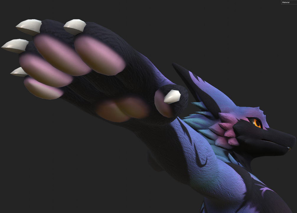 Dergal Fur Detail (Normal Map)