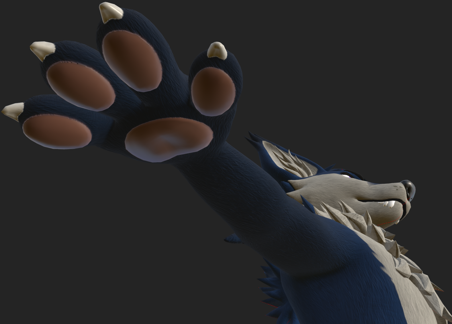 Freakhound Fur Detail (Normal Map)