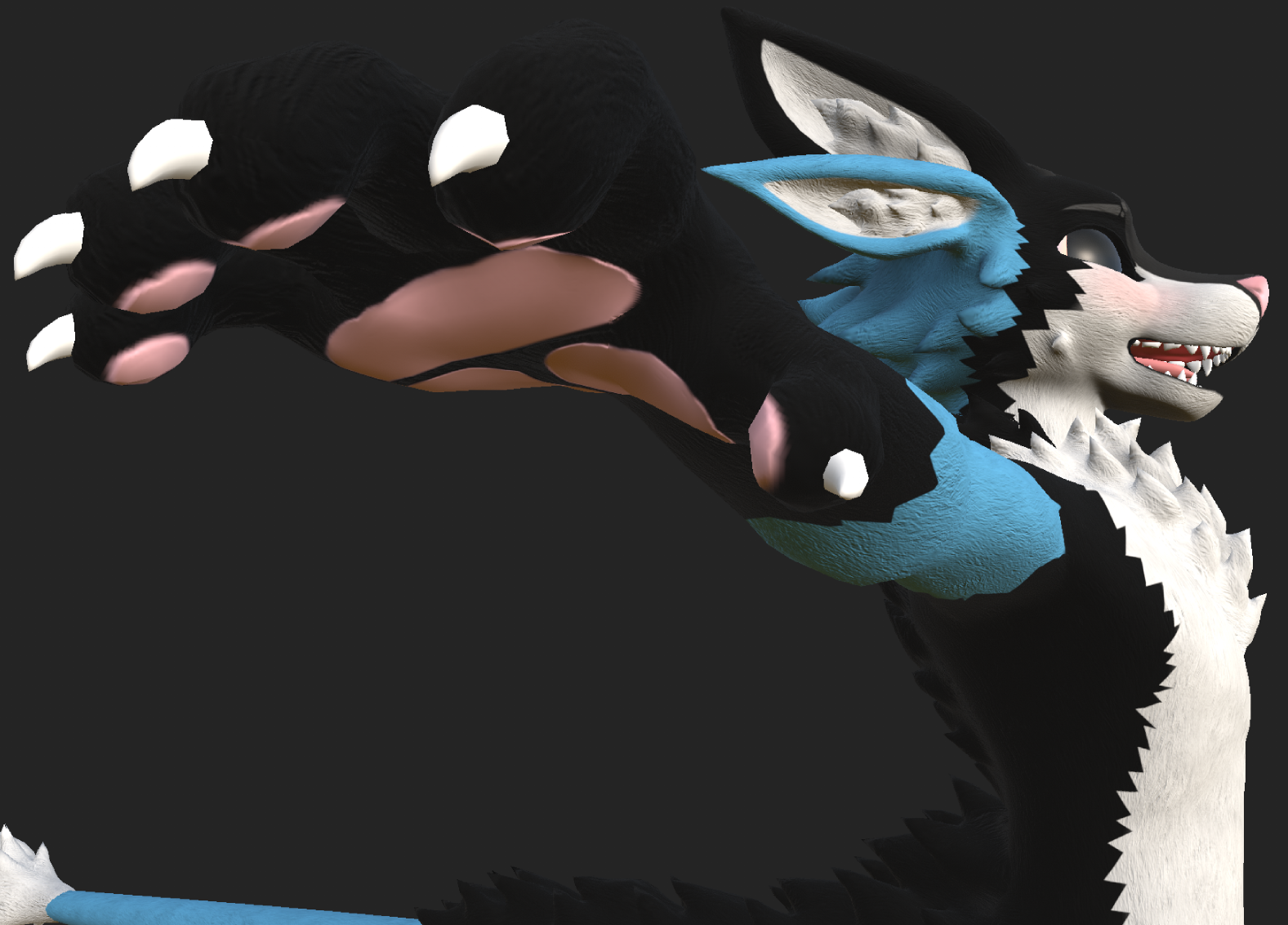 Deuzear Fur Detail (Normal Map)