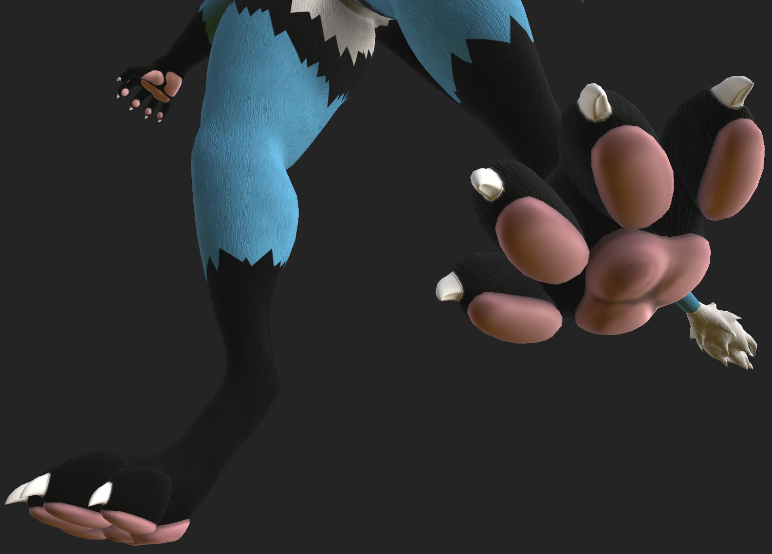 Deuzear Fur Detail (Normal Map)