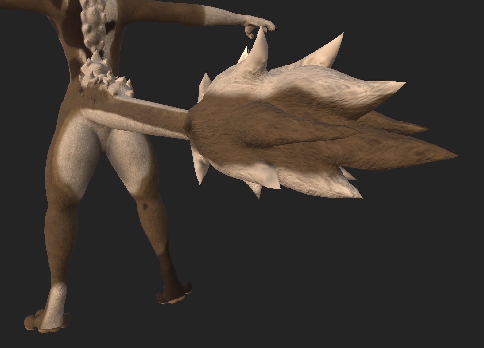 Deuzear Fur Detail (Normal Map)