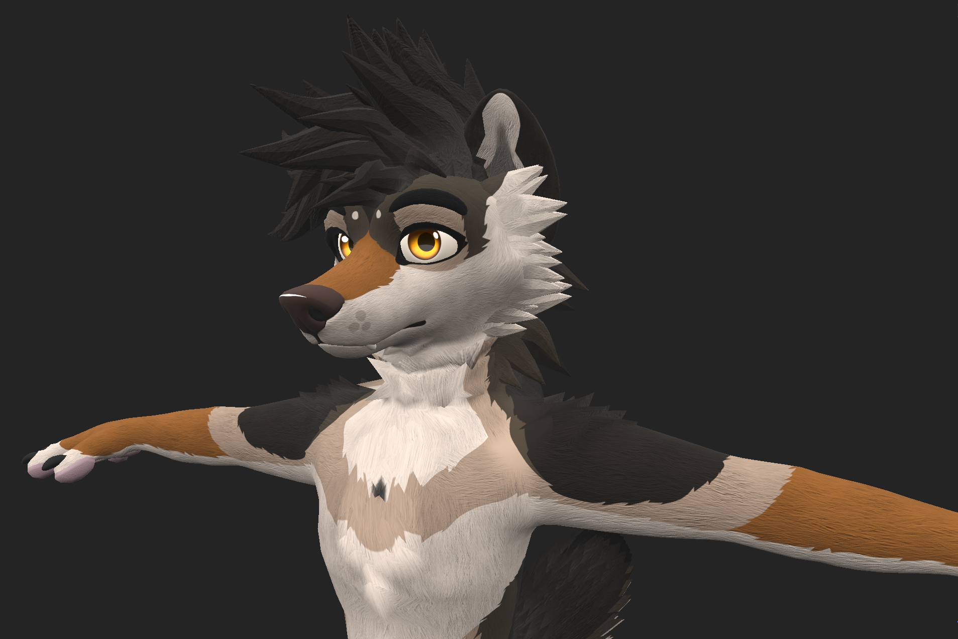 Pupper HD Fur Detail (Normal Map)