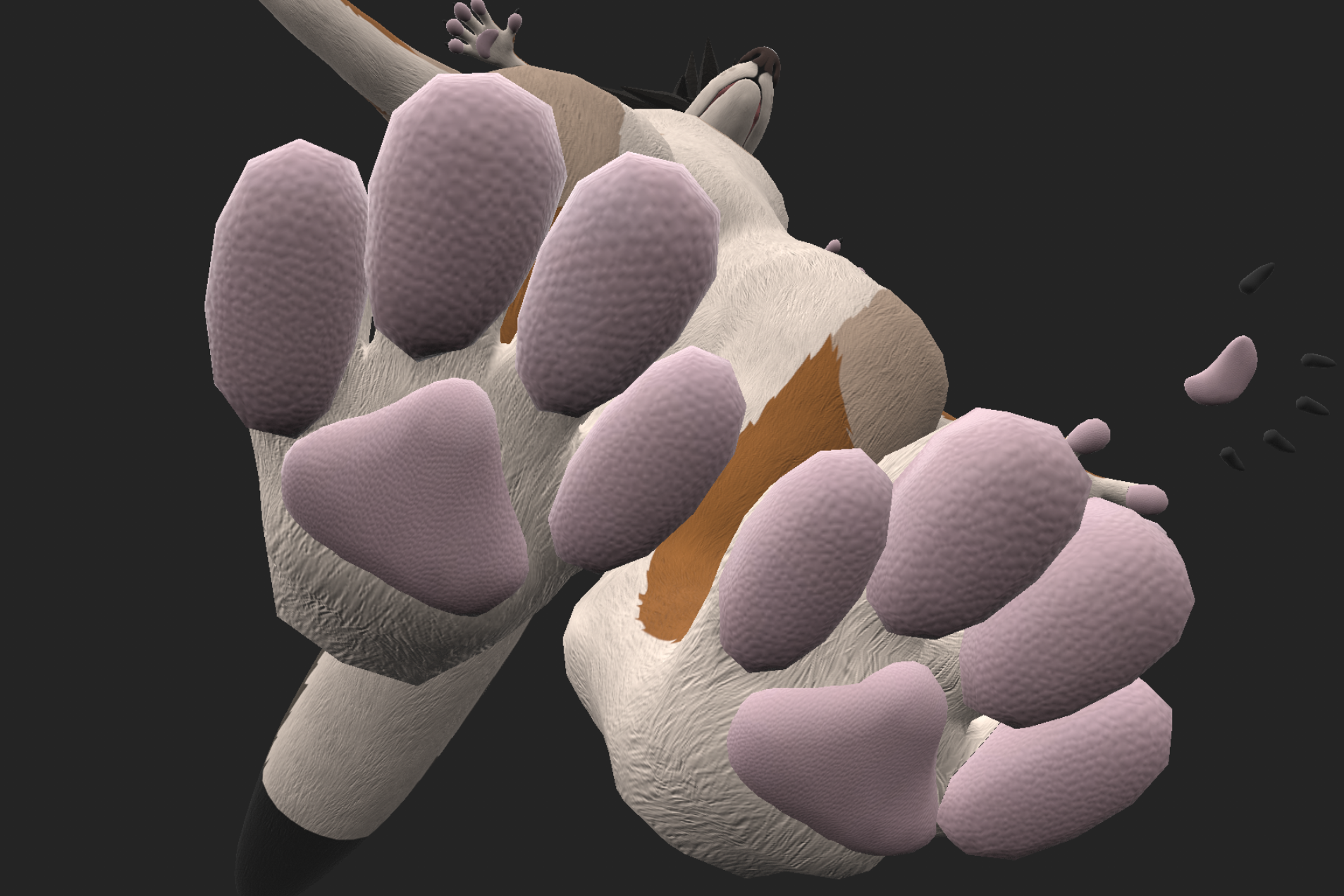 Pupper HD Fur Detail (Normal Map)