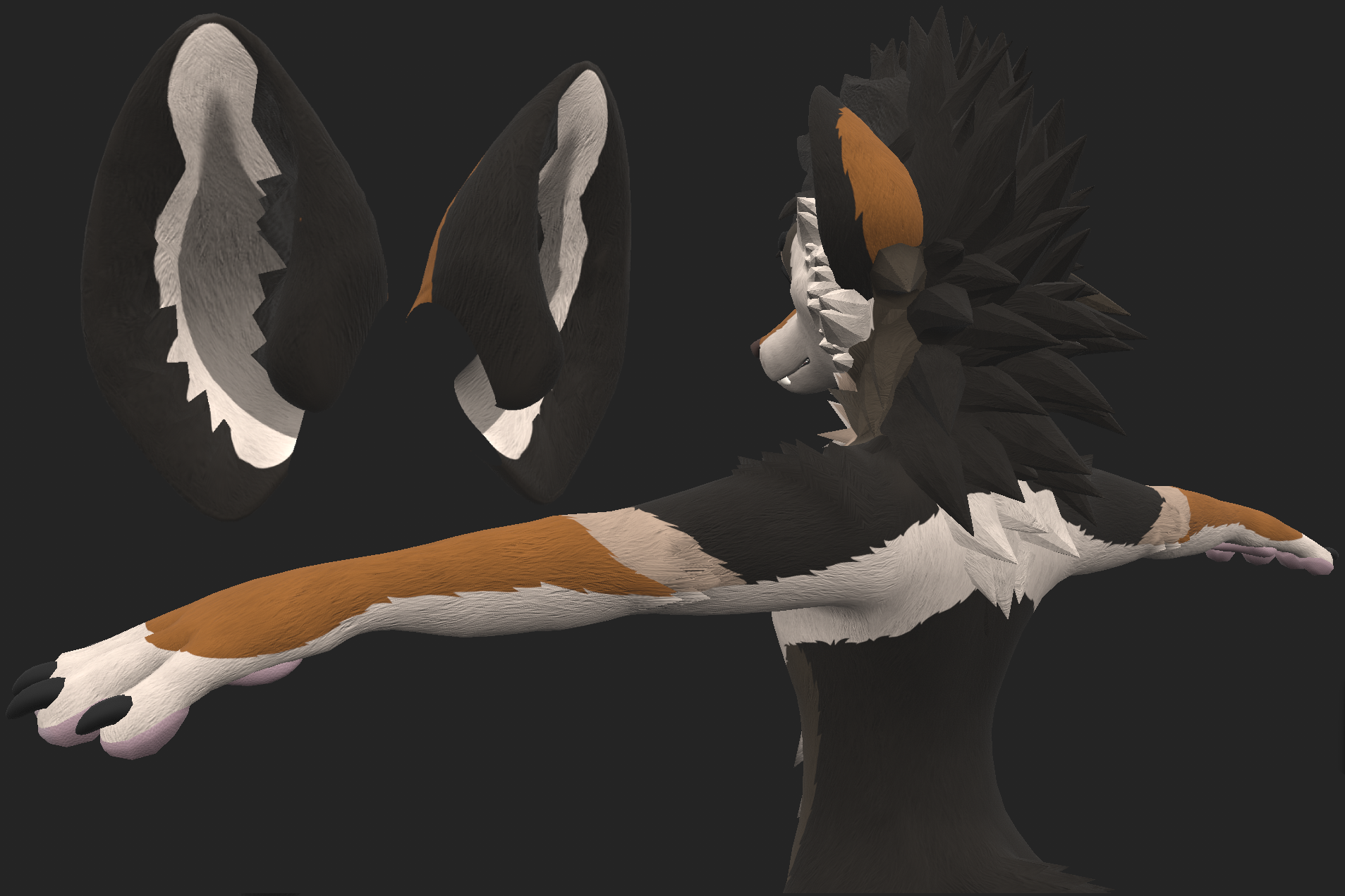 Pupper HD Fur Detail (Normal Map)