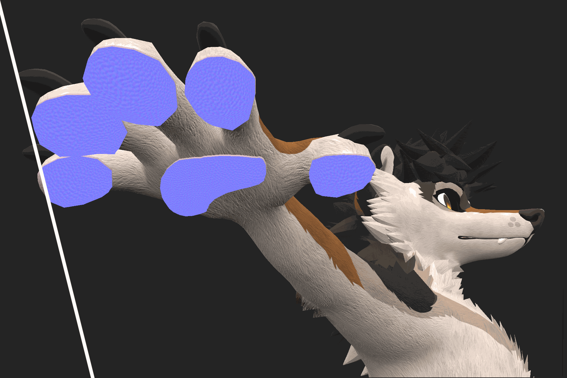 Pupper HD Fur Detail (Normal Map)