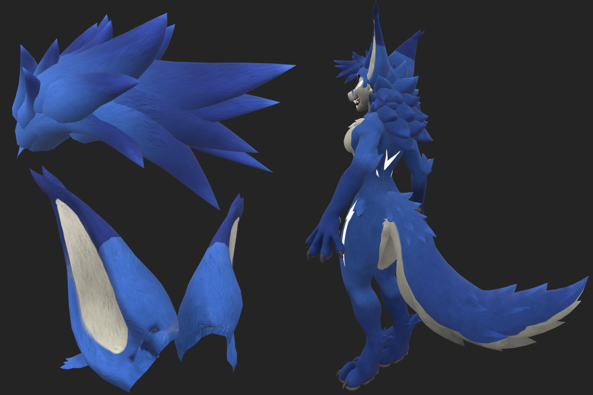 Vulper Fur Detail (Normal Map)