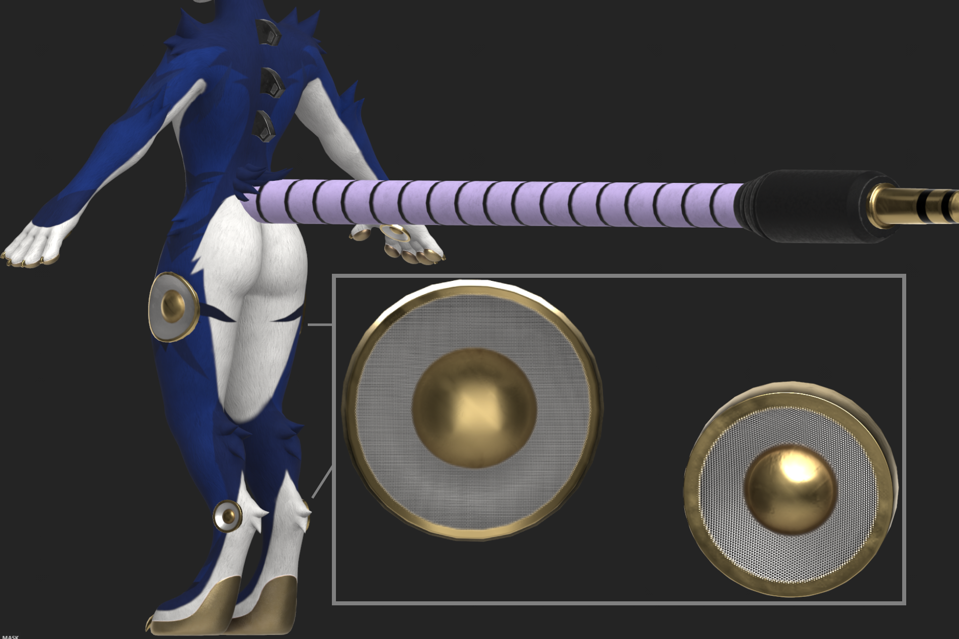 Auxwave Fur Detail (Normal Map)
