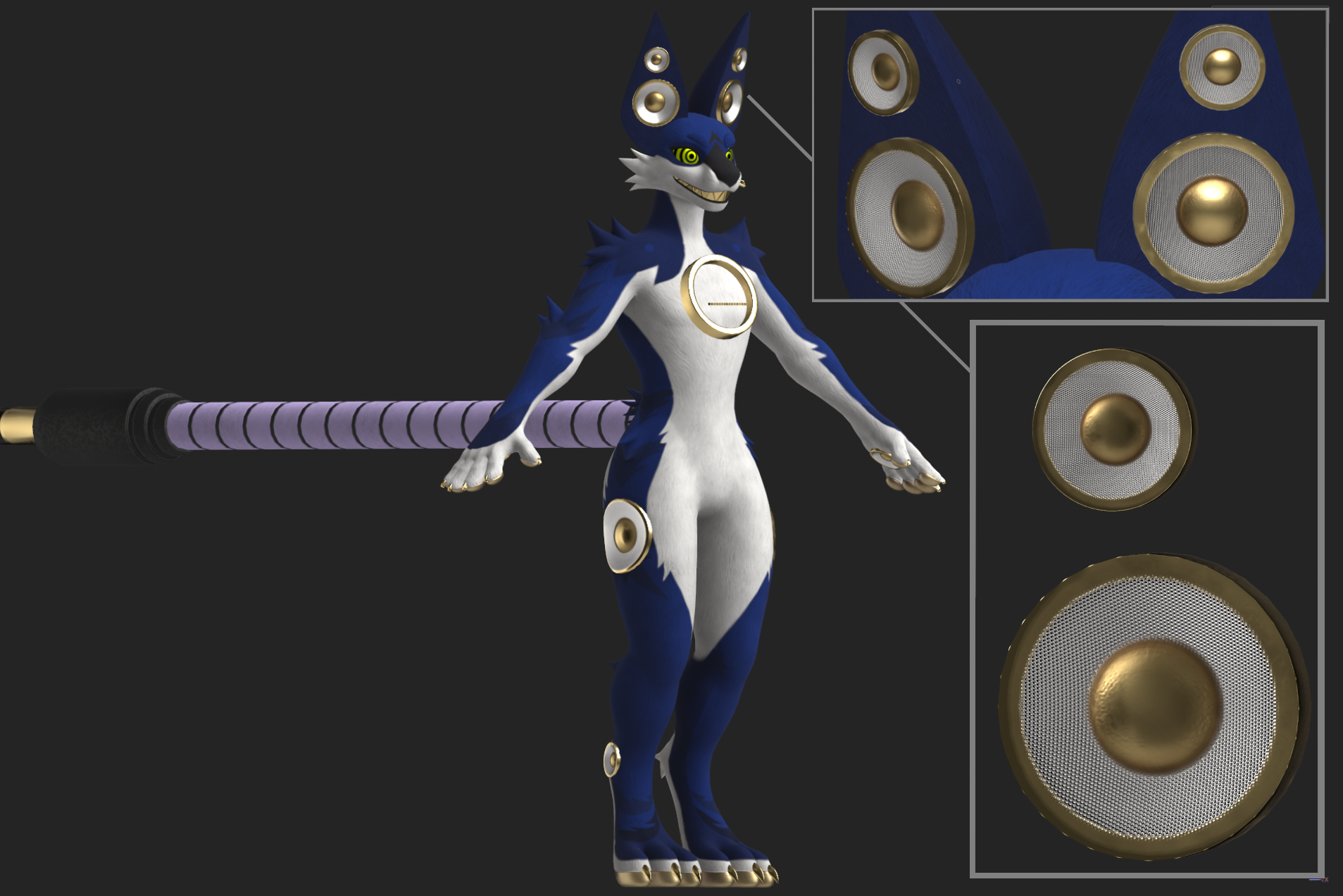 Auxwave Fur Detail (Normal Map)