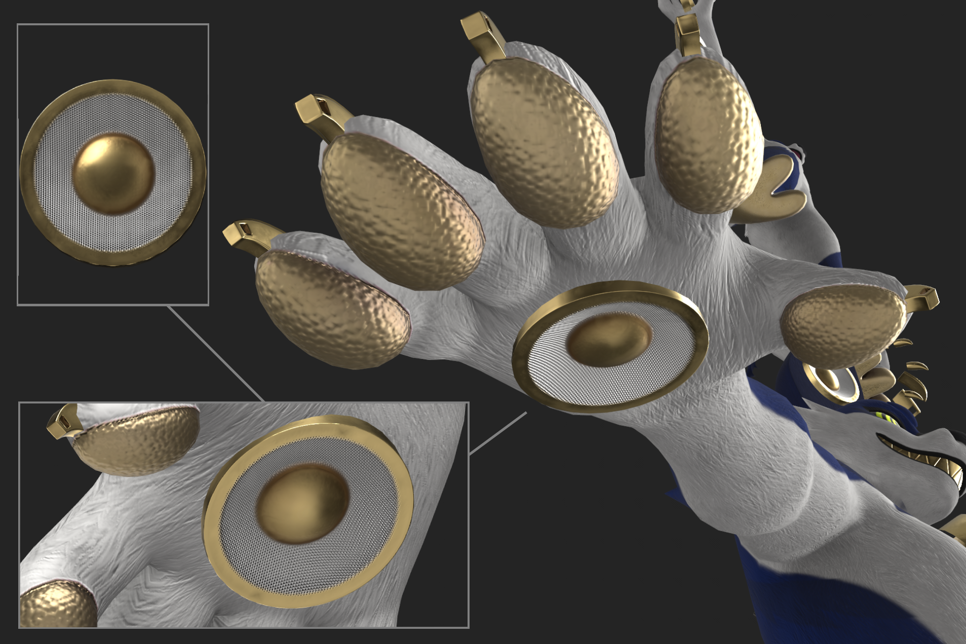 Auxwave Fur Detail (Normal Map)