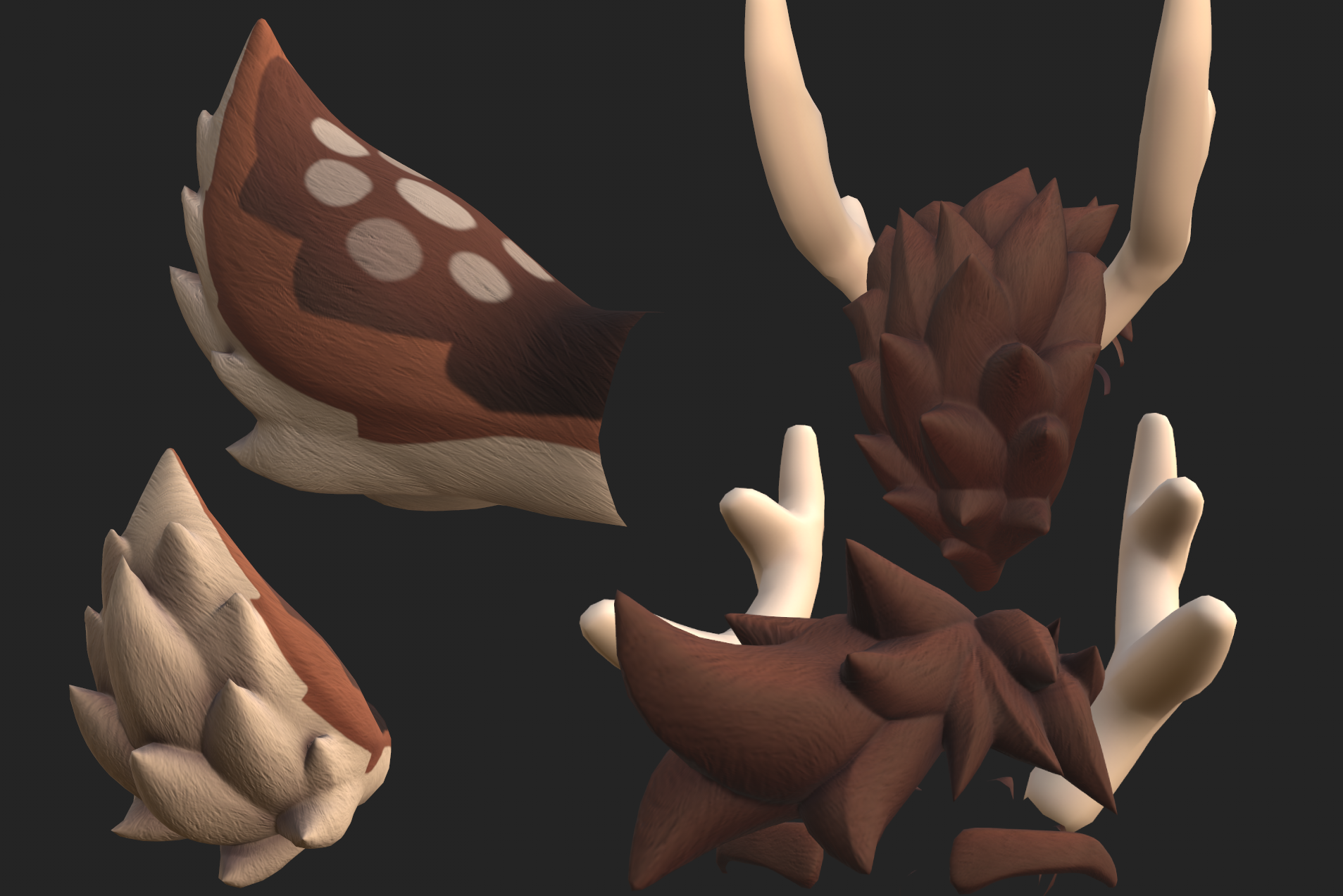 Thicc Deer Fur Detail (Normal Map)
