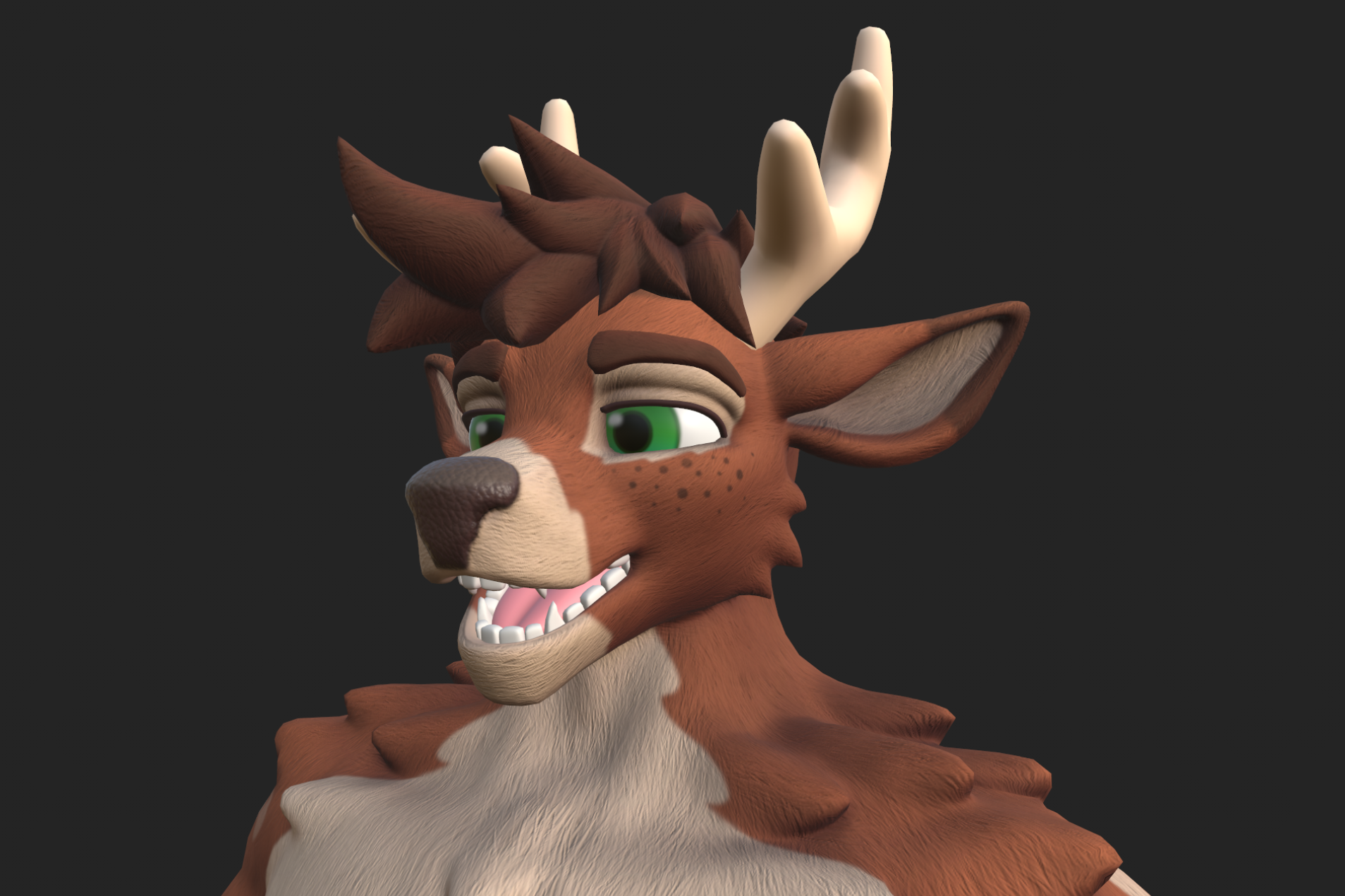 Thicc Deer Fur Detail (Normal Map)