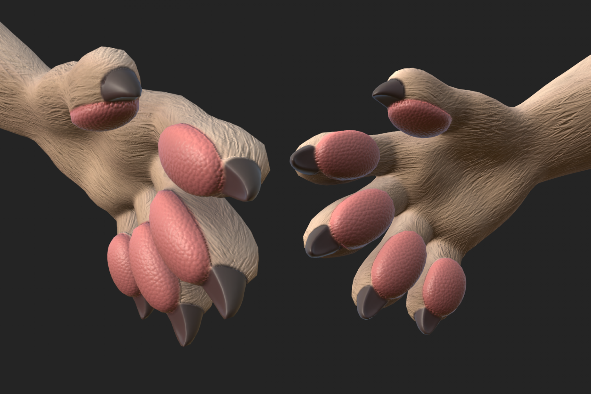 Thicc Deer Fur Detail (Normal Map)