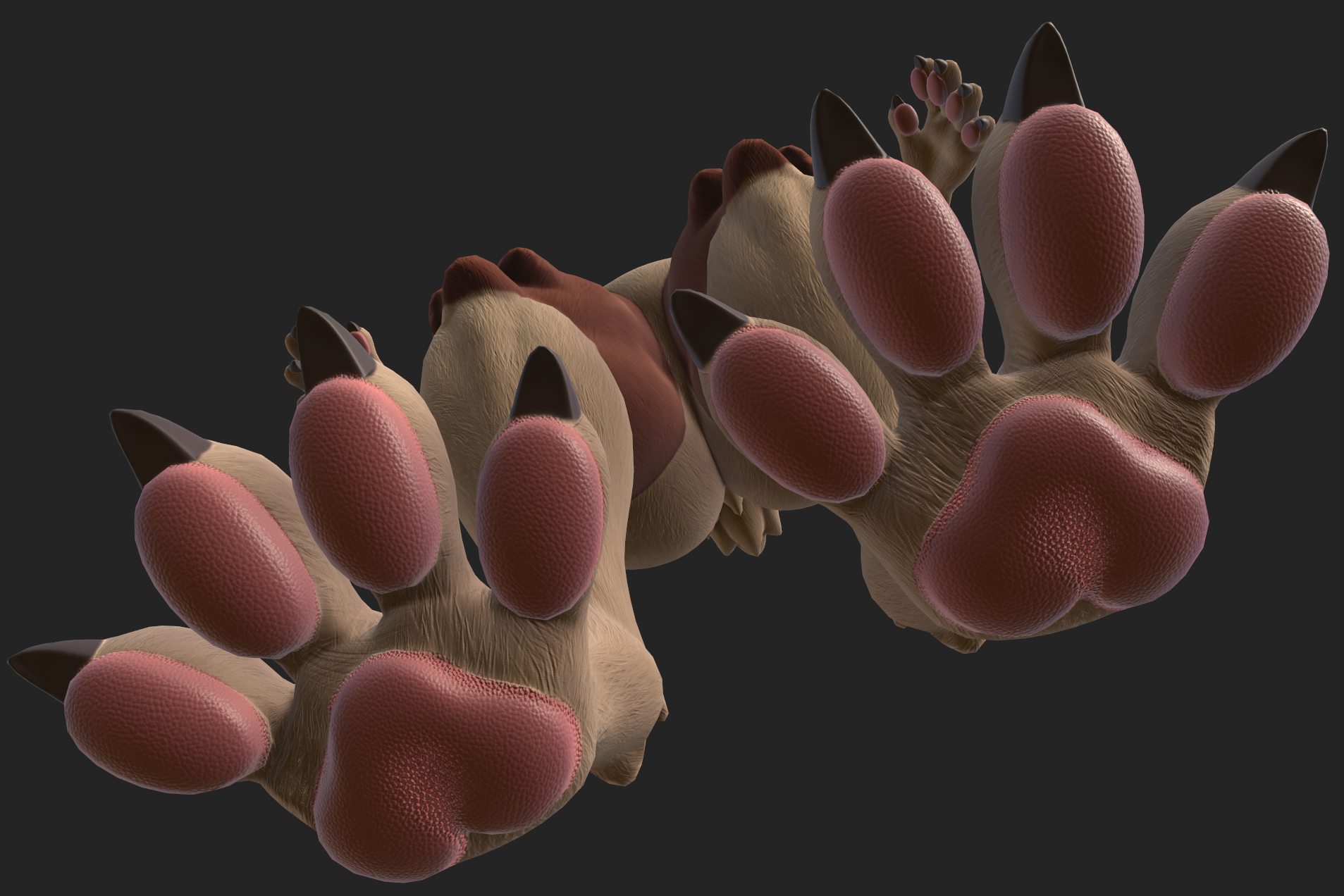 Thicc Deer Fur Detail (Normal Map)