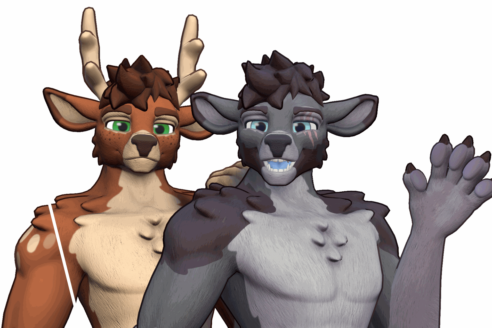 Thicc Deer Fur Detail (Normal Map)