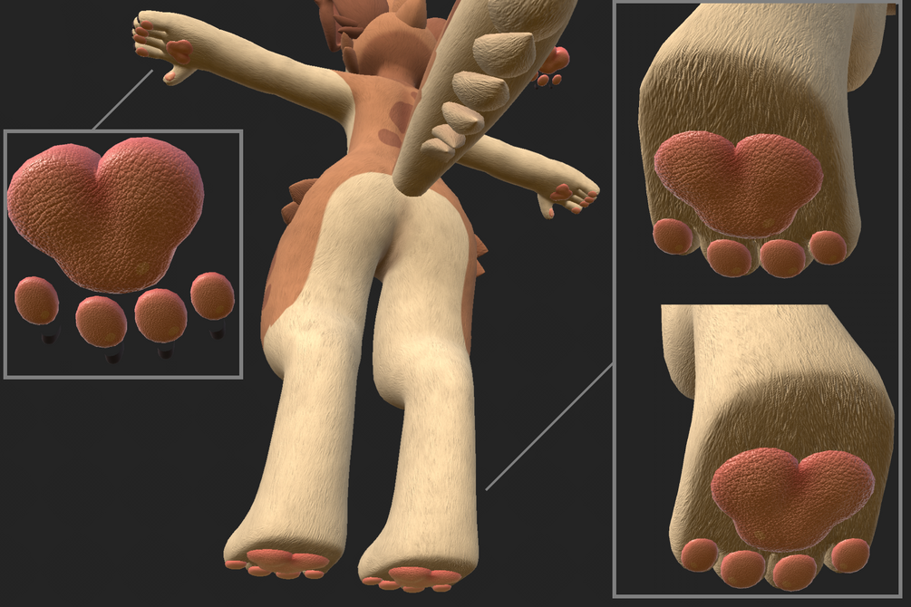 Jinxed Dog Fur Detail (Normal Map)