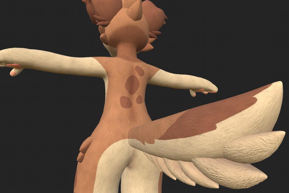 Jinxed Dog Fur Detail (Normal Map)