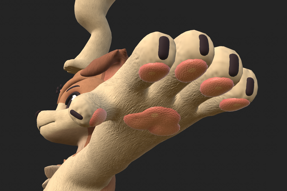 Jinxed Dog Fur Detail (Normal Map)