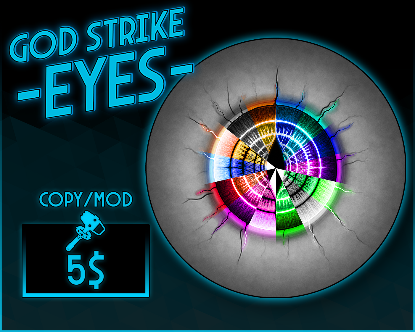 God strike eyes (Multi-Avatar support)