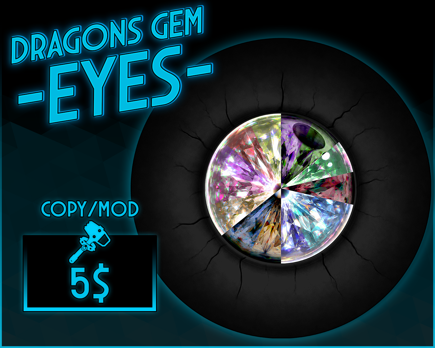 Dragons Gem eyes (Multi-Avatar support)