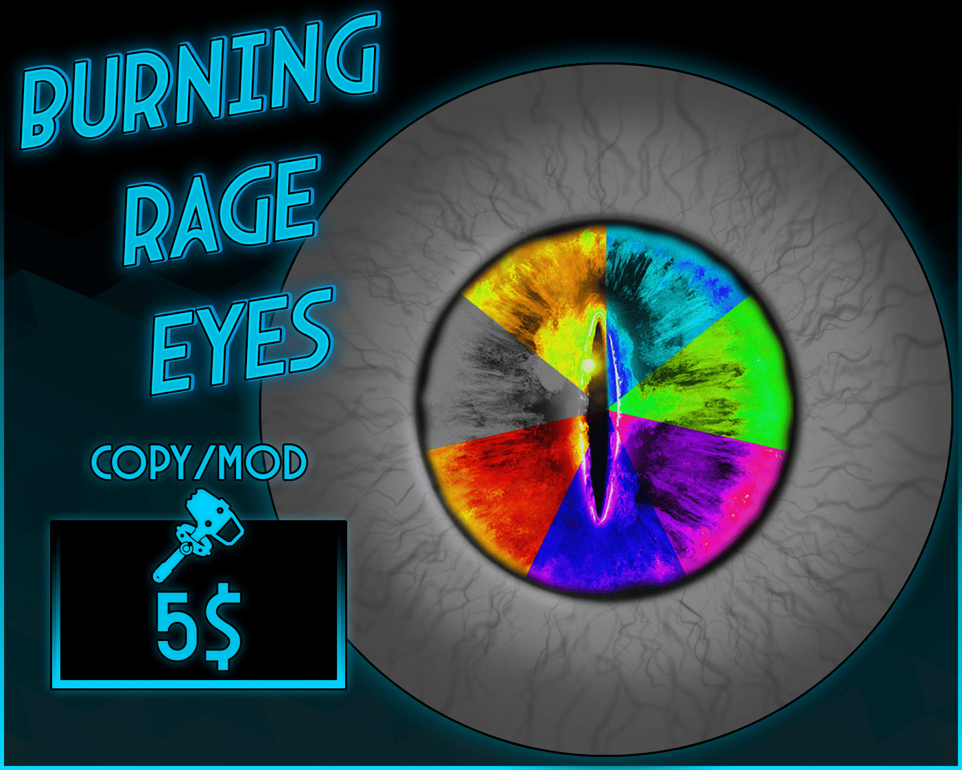 Burning rage Eyes