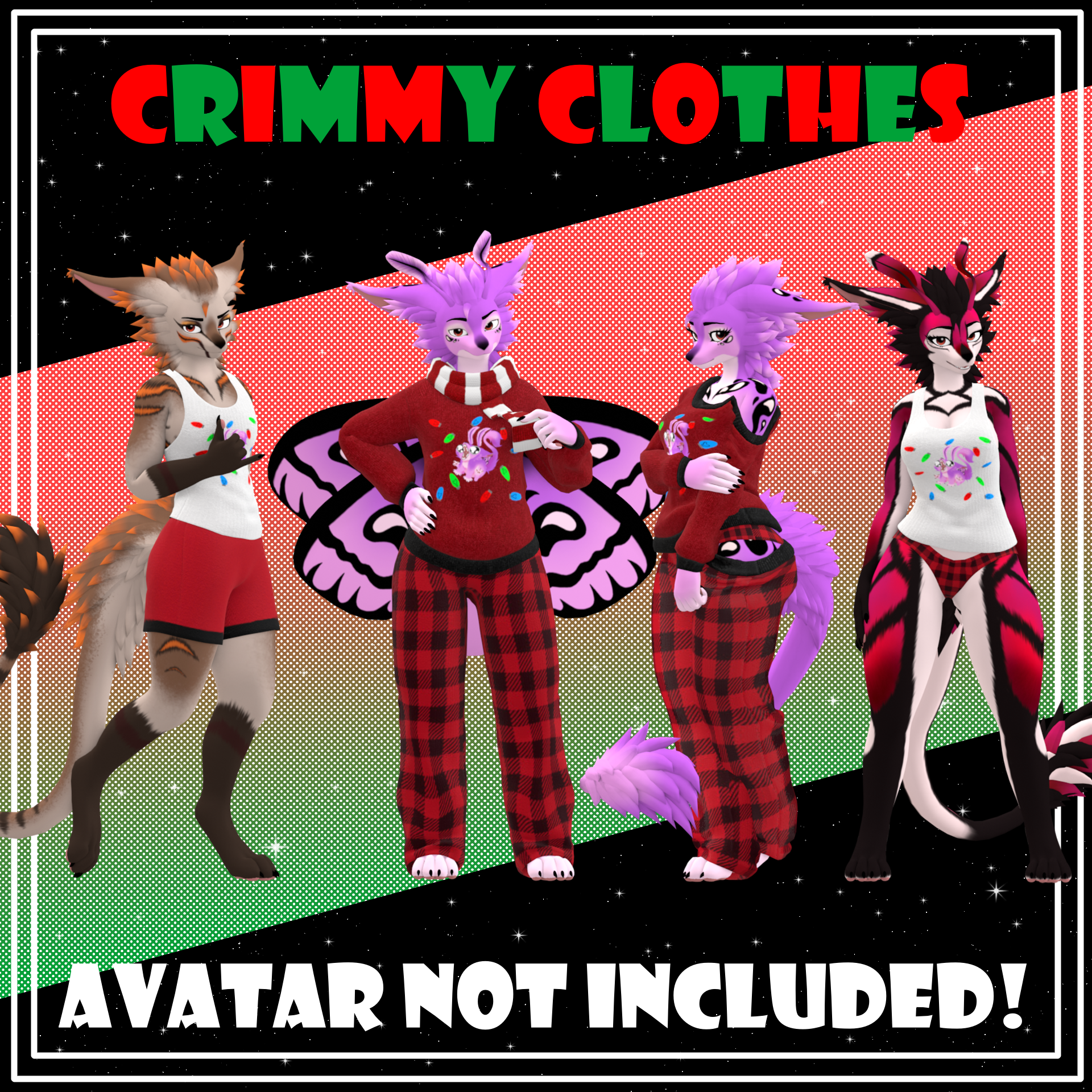 Fox Moth Crimmy Clothes