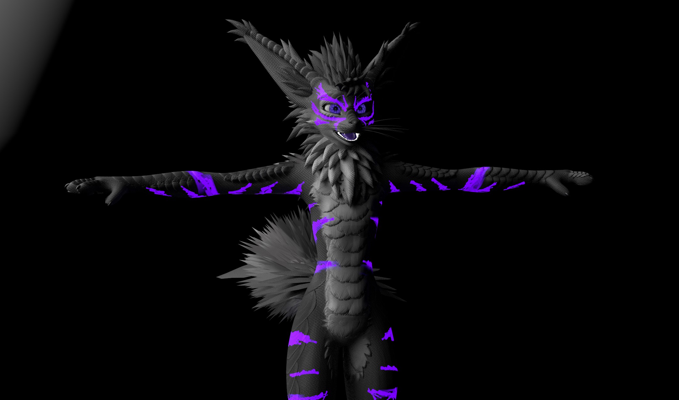 Painted Drake Rexouium Texture