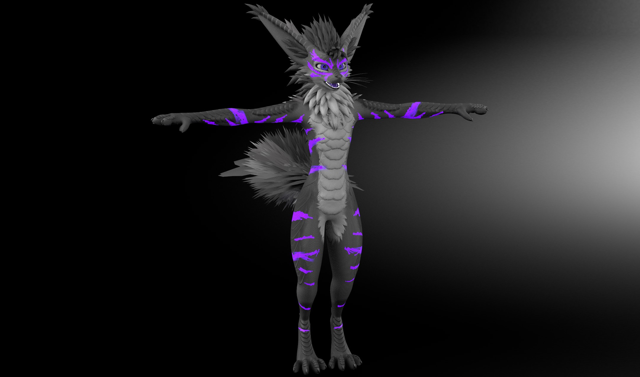 Painted Drake Rexouium Texture