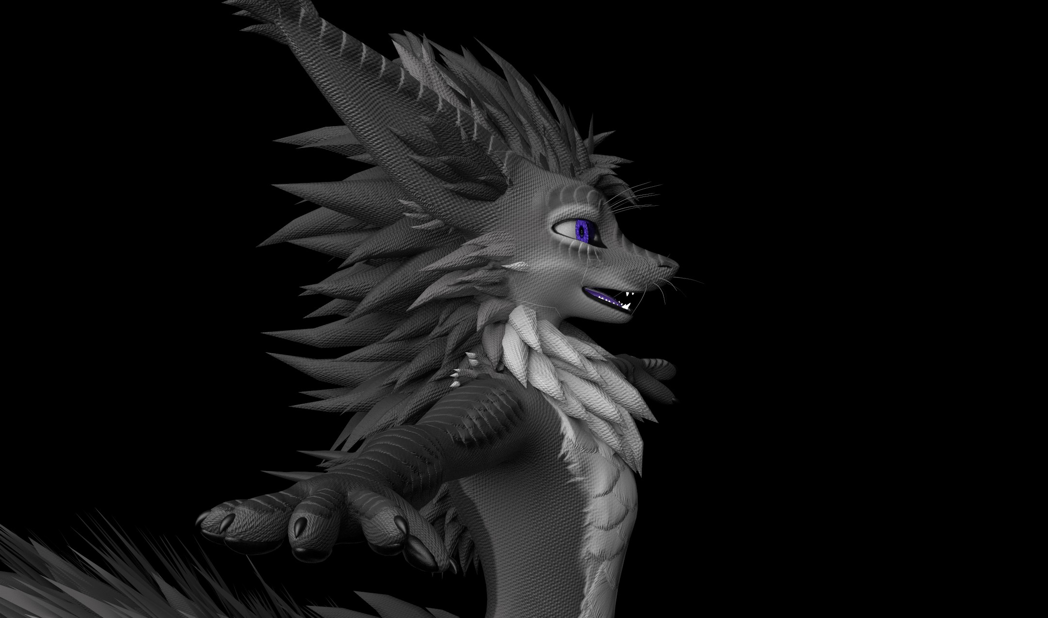 Painted Drake Rexouium Texture