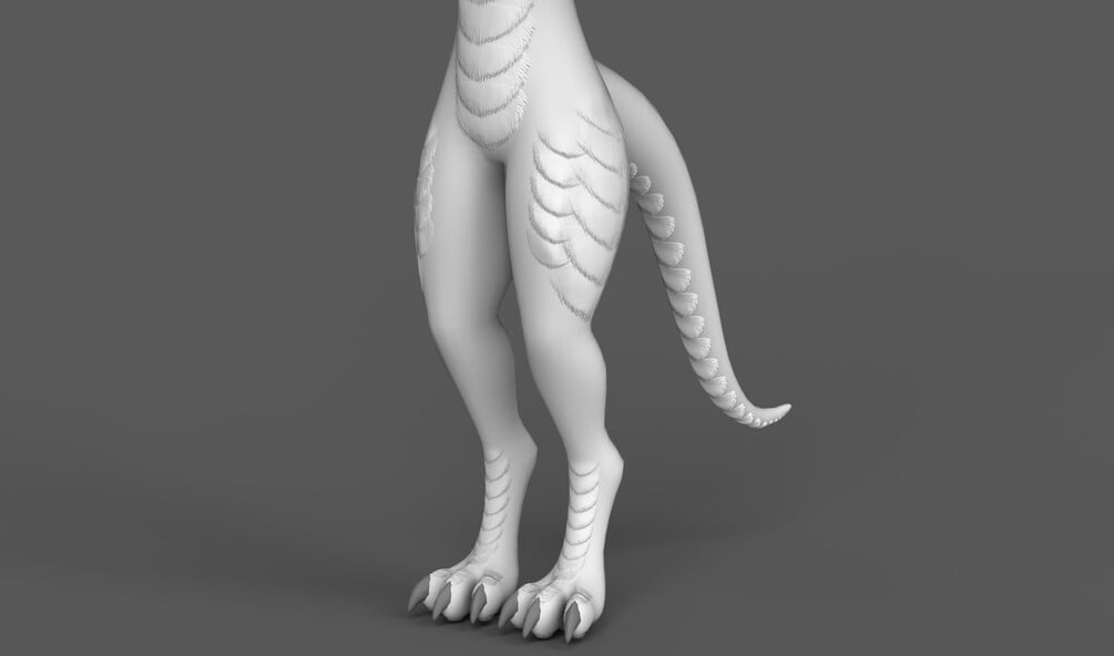 Nardoragon Fullbody Dragon Scales (Normal Maps + Smart Material)