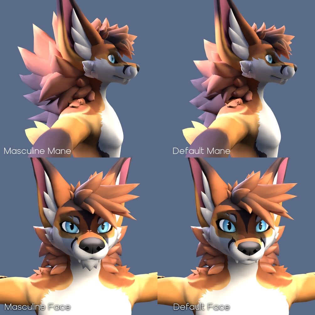 Masculine Vulper Edit