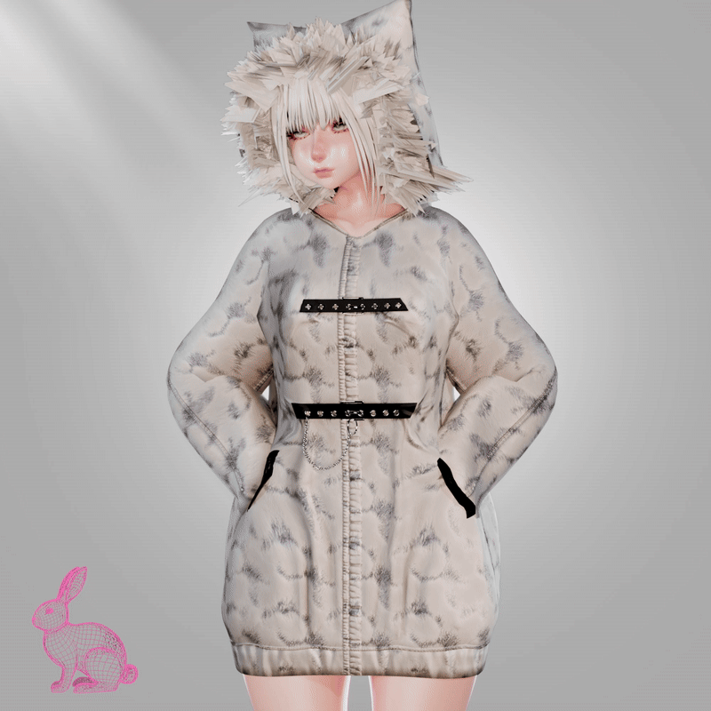 No.9 Kitty Hoodie 