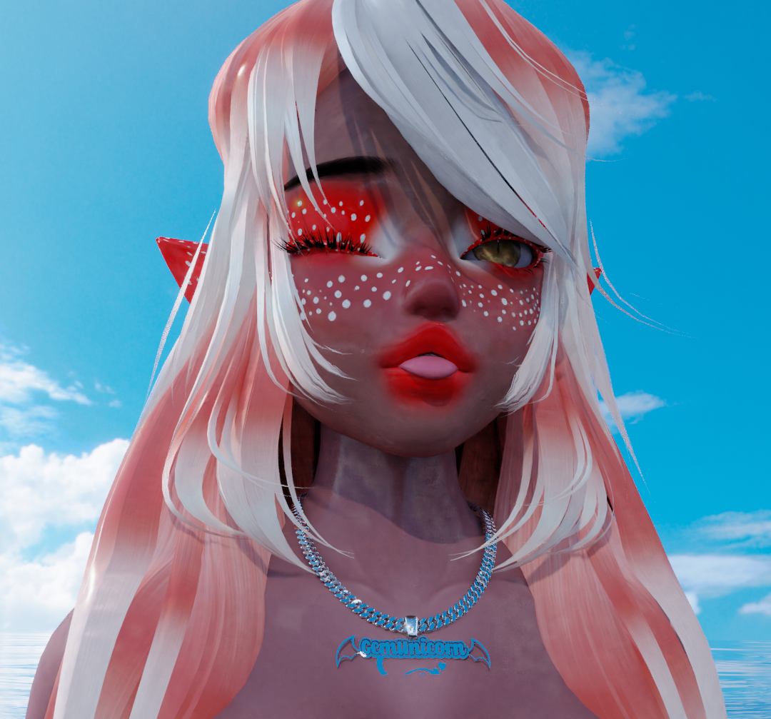 Mushroom Makeup for Ameila head