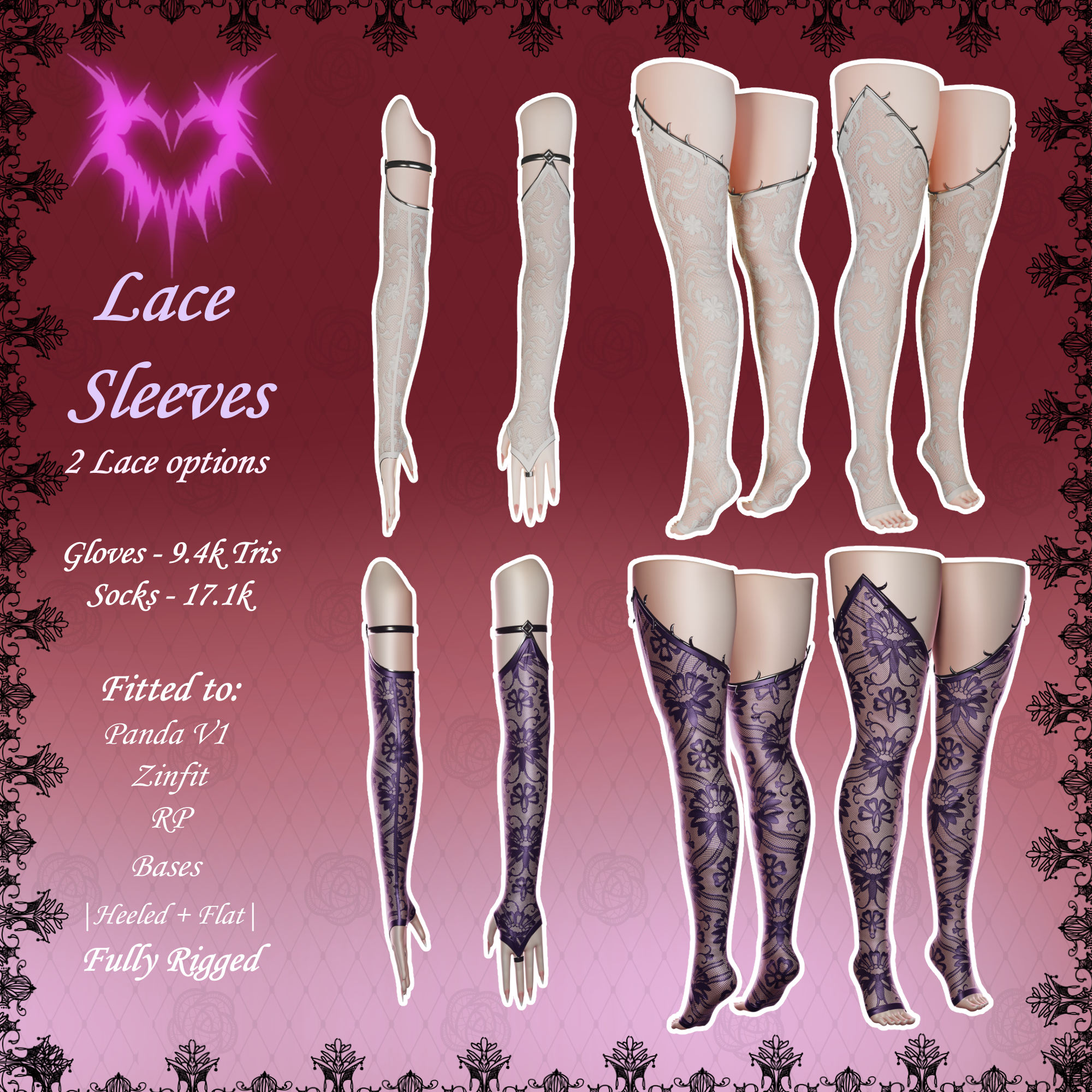 Lace Sleeves V2