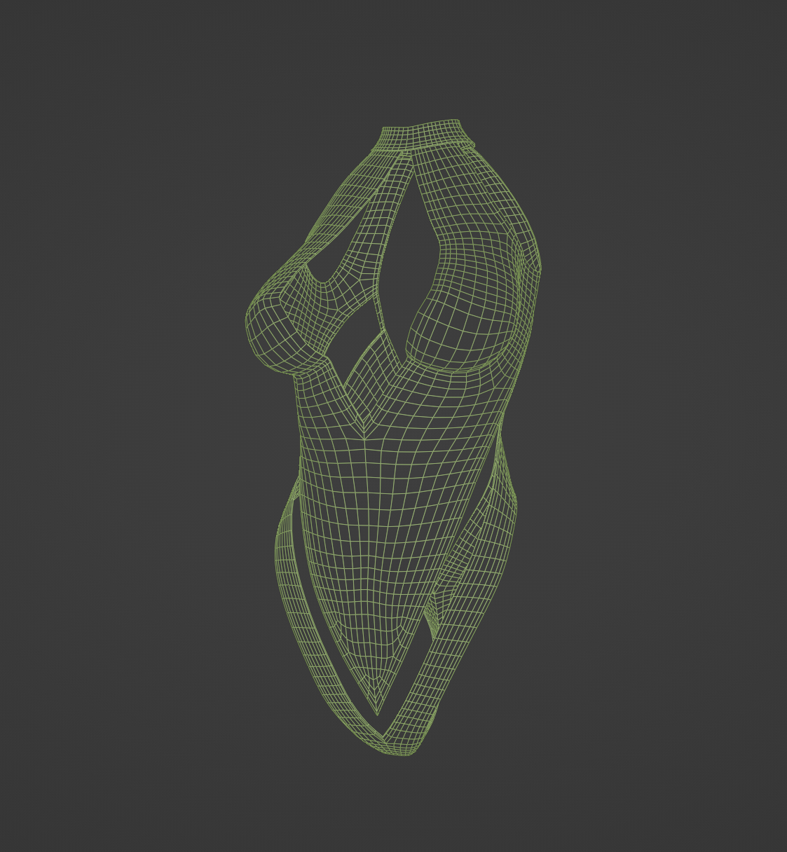 Fang Bodysuit - Commercial License