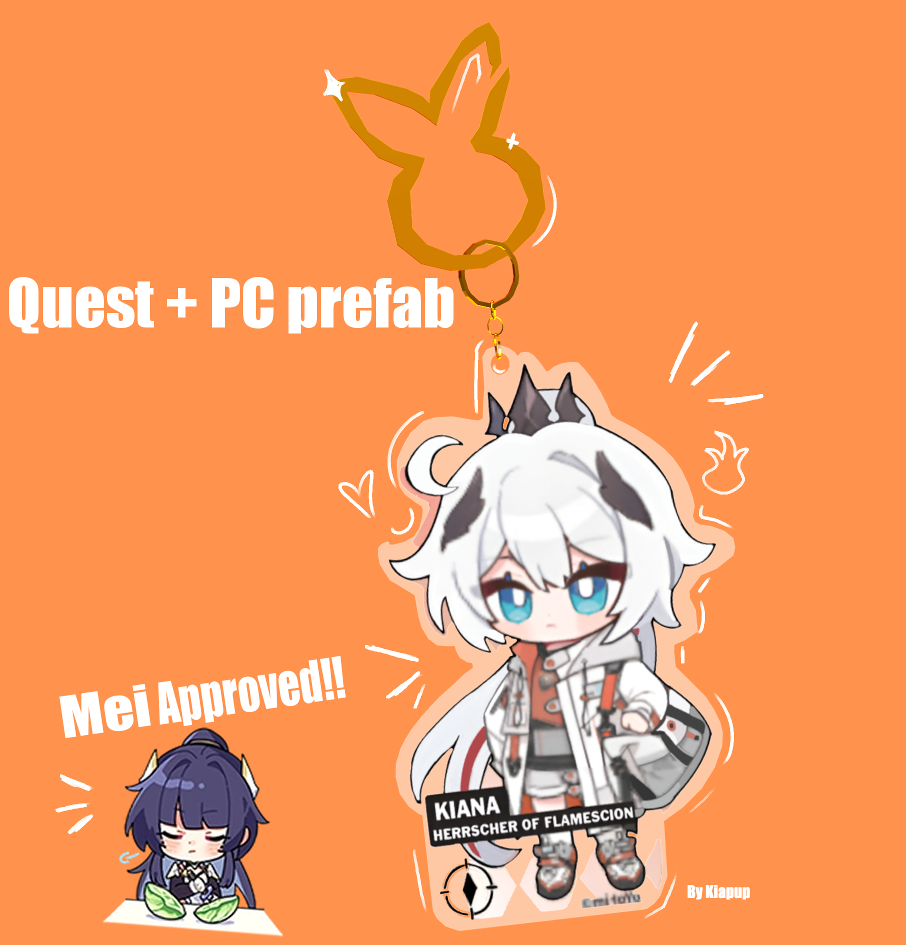 Kiana Kaslana Keychain