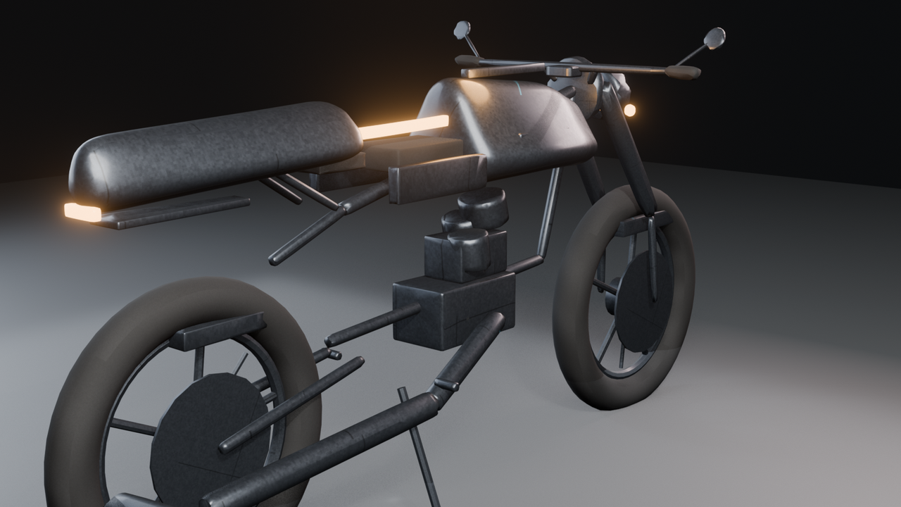 VRChat —Motorcycle ASHLINE MEGA | Avatar Motorcycle Gimmick + World Hooks (PC & Quest)