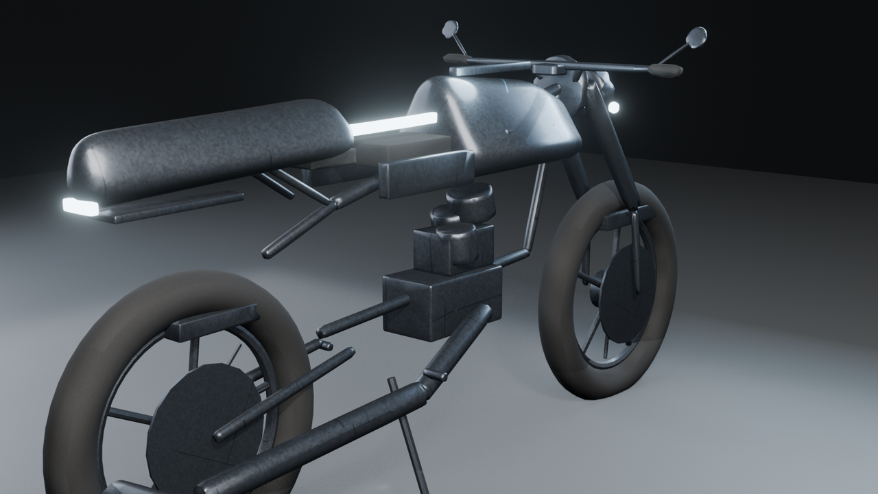 VRChat —Motorcycle ASHLINE MEGA | Avatar Motorcycle Gimmick + World Hooks (PC & Quest)