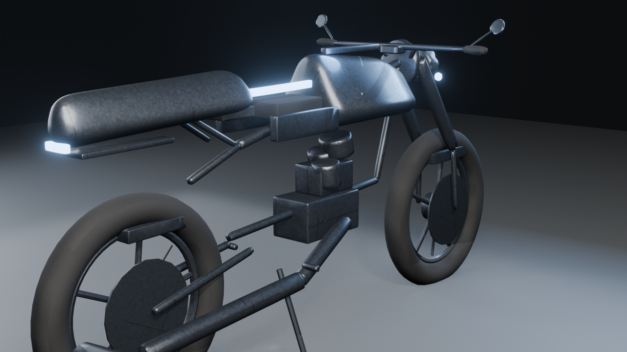 VRChat —Motorcycle ASHLINE MEGA | Avatar Motorcycle Gimmick + World Hooks (PC & Quest)
