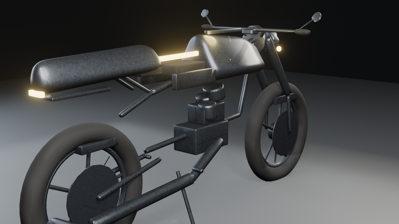 VRChat —Motorcycle ASHLINE MEGA | Avatar Motorcycle Gimmick + World Hooks (PC & Quest)