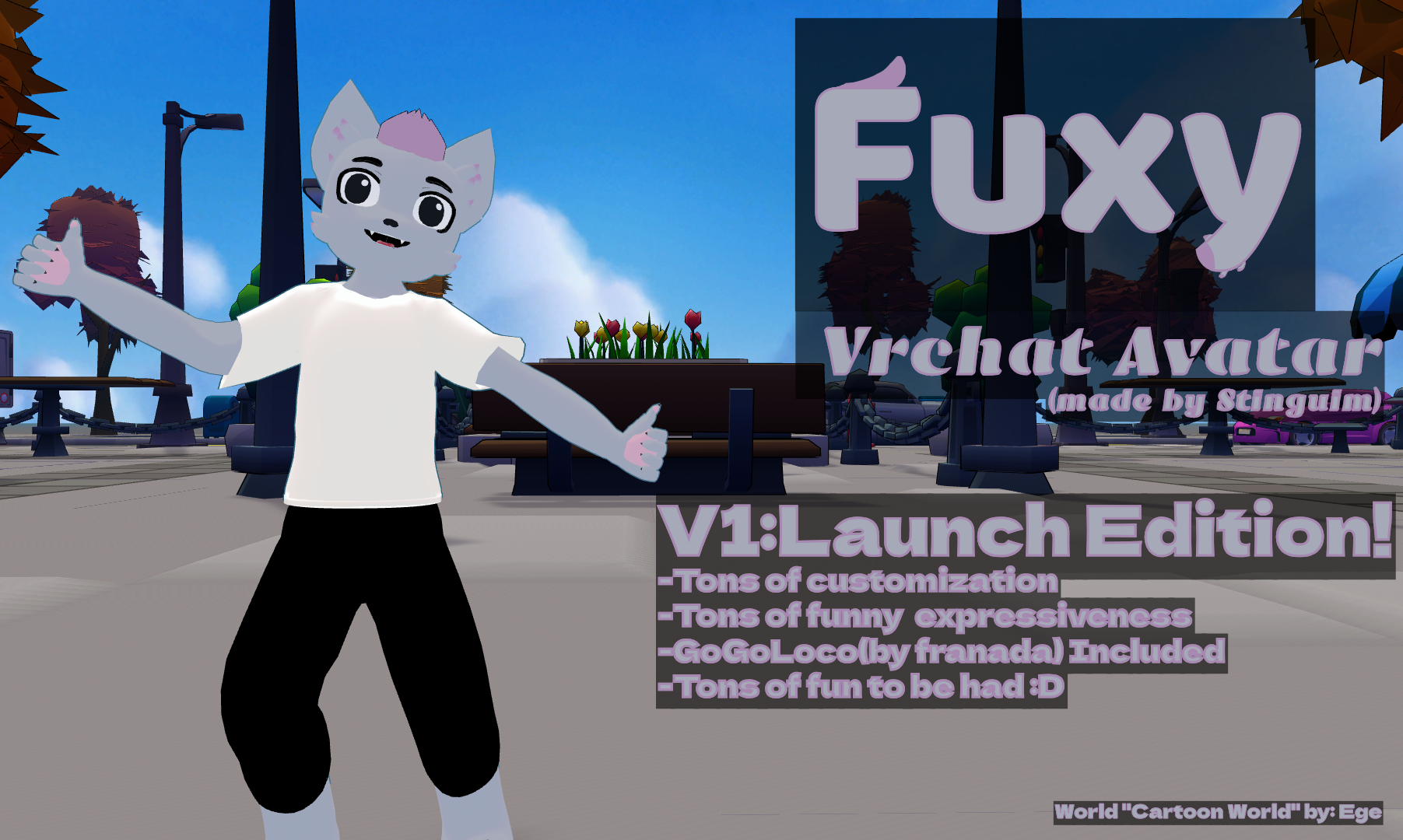 Fuxy (Fox Vrchat Avatar)