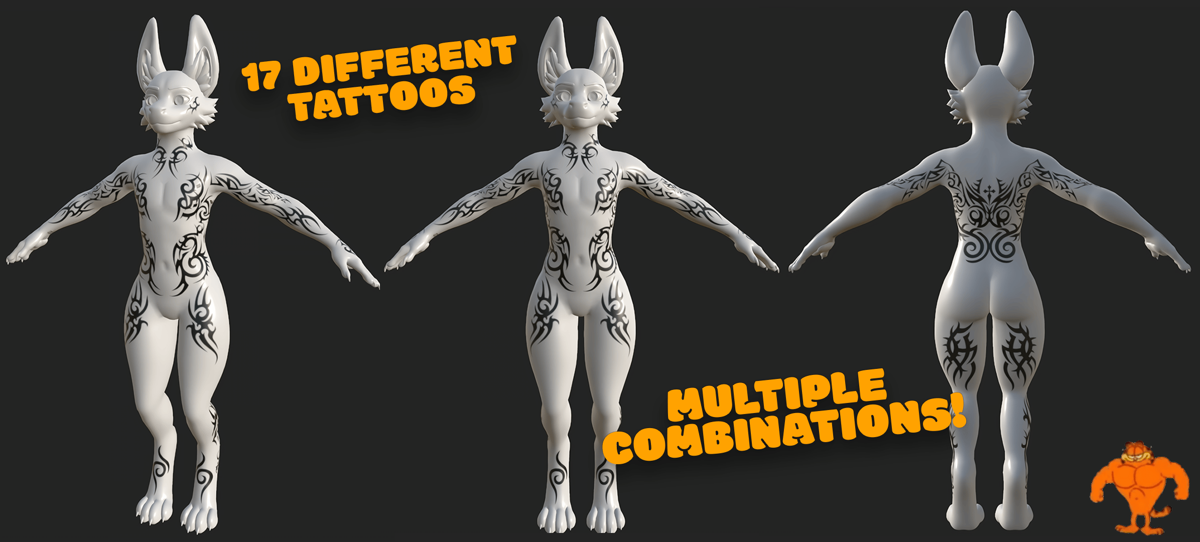 Tribal Tattoos for Waggan