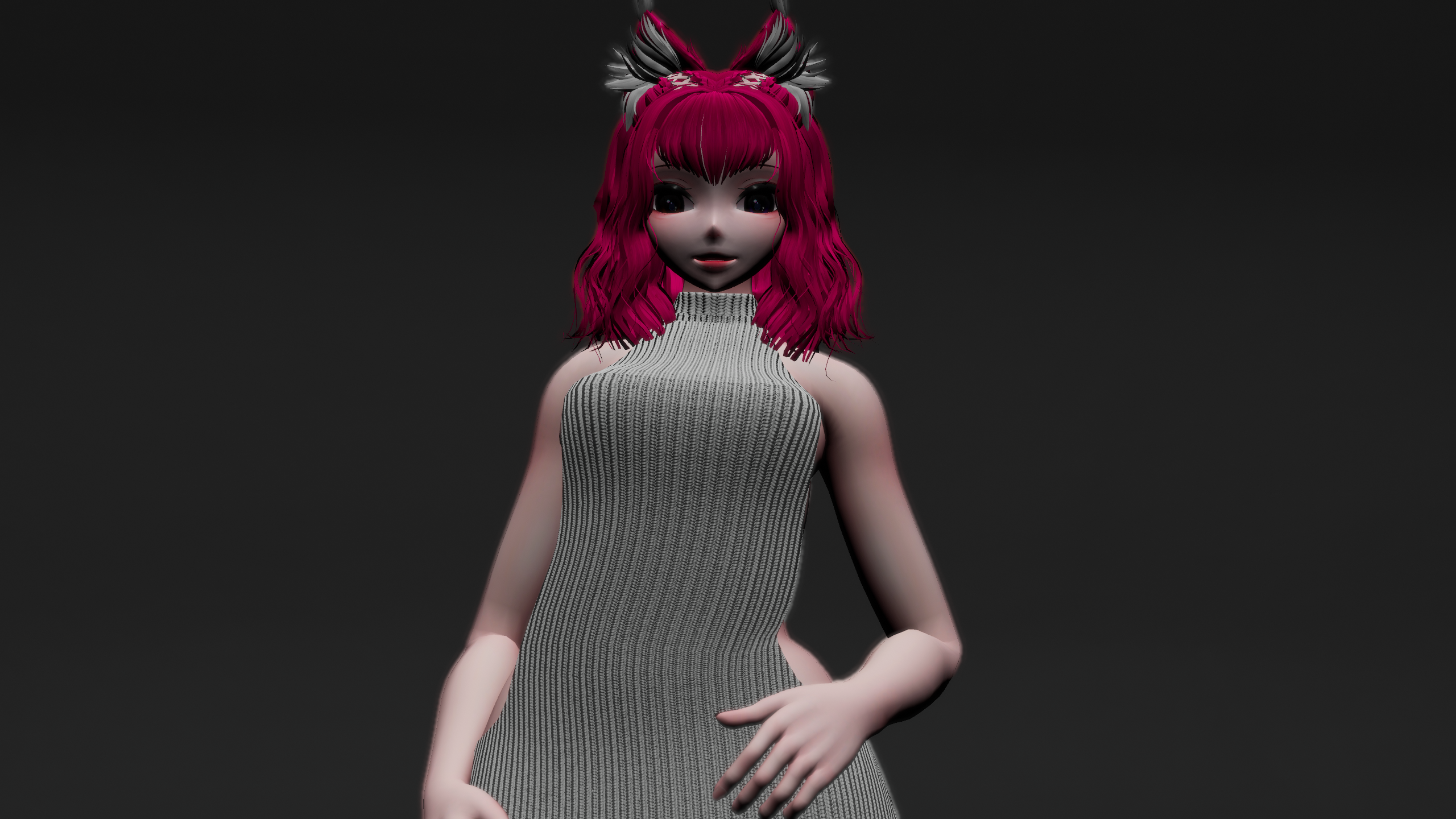 Free Virgin Killer Sweater for VRBase Egirl