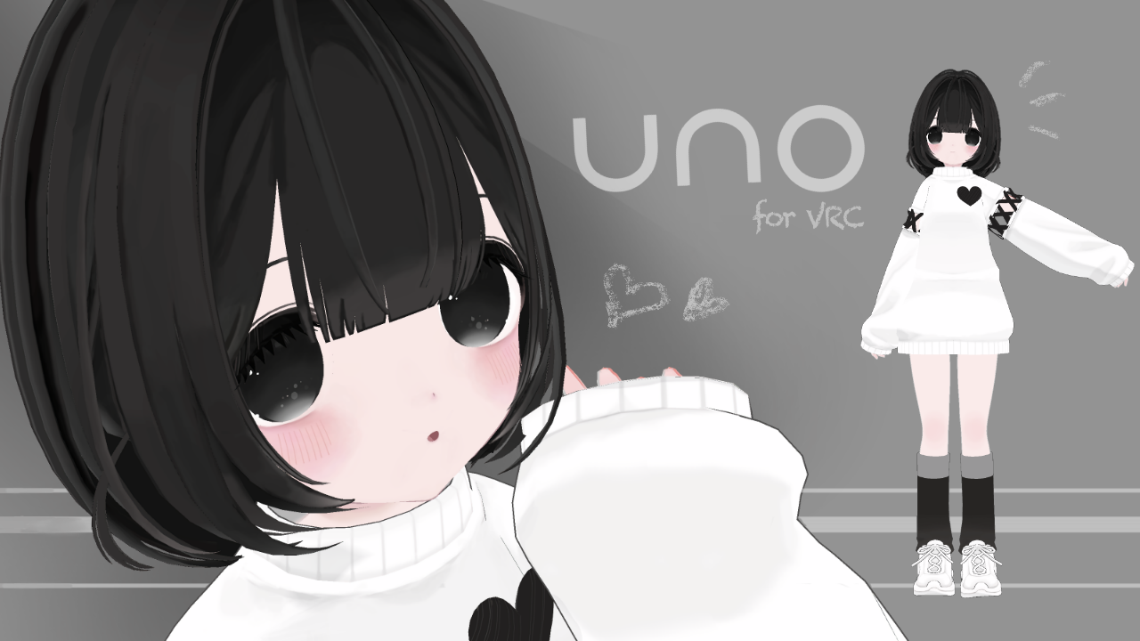 Uno _3D avatar for VRC