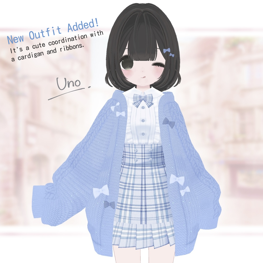 Uno _3D avatar for VRC