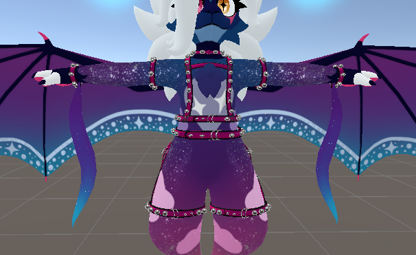 Moontail Arm Fins! (VRC Fury Required!)