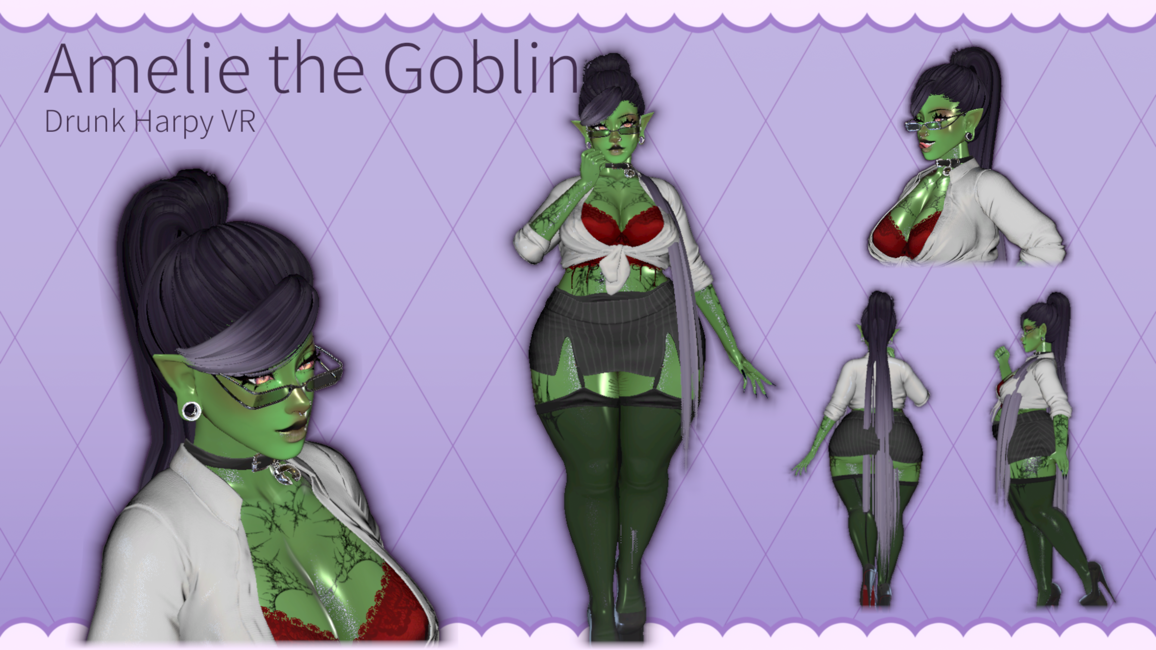 Amélie Goblin Momma- PC, Quest, Opti, PLUS SIZE
