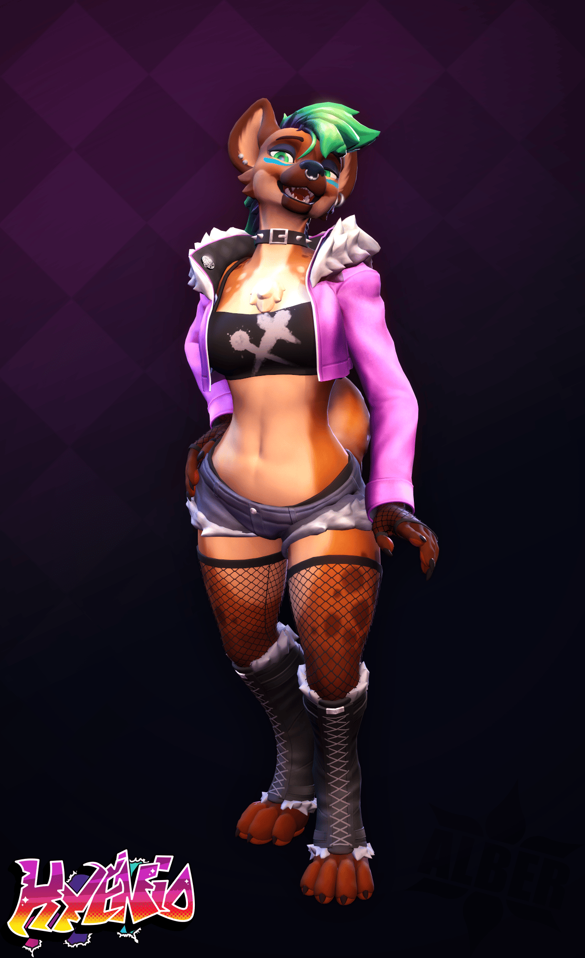 Hyenid VRChat Avatar